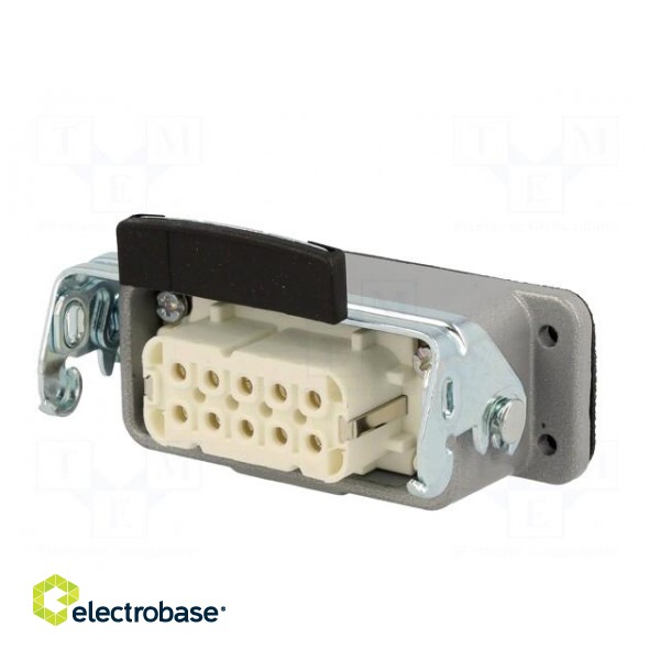 Connector: rectangular | socket | female | EPIC KIT | PIN: 10 | 10+PE paveikslėlis 2