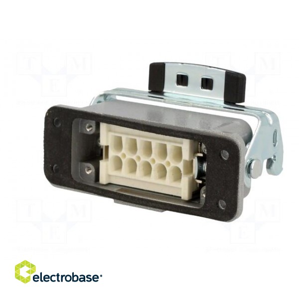 Connector: rectangular | socket | female | EPIC KIT | PIN: 10 | 10+PE paveikslėlis 6