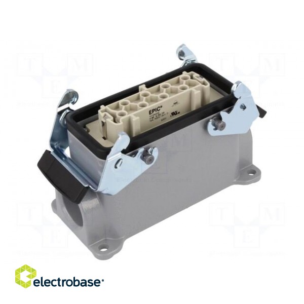 Connector: HDC | socket | female | EPIC KIT | PIN: 16 | 16+PE | M25 | 16A image 1