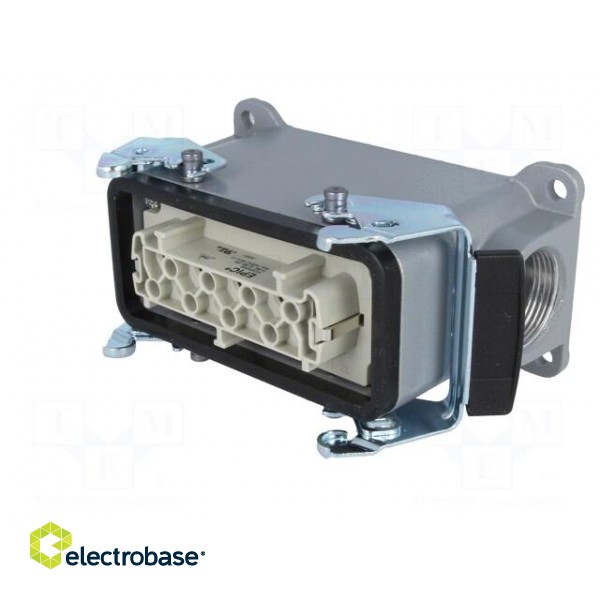 Connector: HDC | socket | female | EPIC KIT | PIN: 16 | 16+PE | M25 | 16A image 2