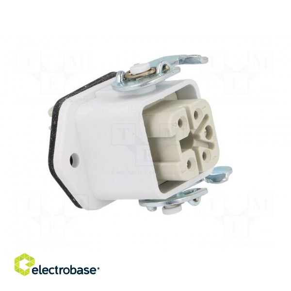 Connector: rectangular | socket | female | EPIC KIT | PIN: 5 | 4+PE | 23A paveikslėlis 8