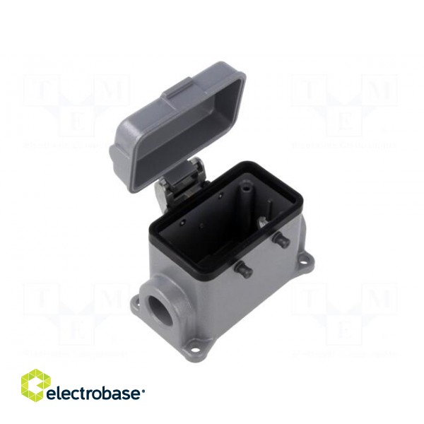 Enclosure: for HDC connectors | EPIC H-B | size H-B 10 | M20 фото 1