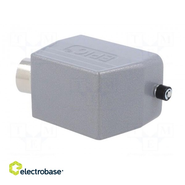 Enclosure: for HDC connectors | EPIC H-B | size H-B 10 | M20 | angled image 6