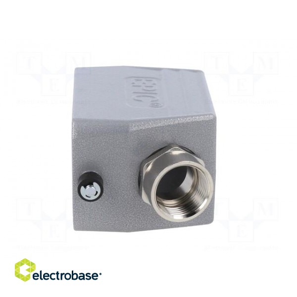 Enclosure: for HDC connectors | EPIC H-B | size H-B 10 | M20 | angled фото 3