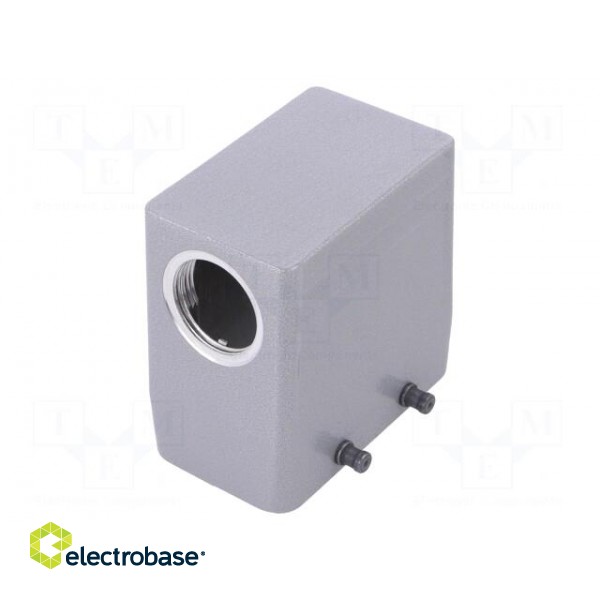 Enclosure: for HDC connectors | EPIC H-B | size H-B 10 | M25 | angled image 1