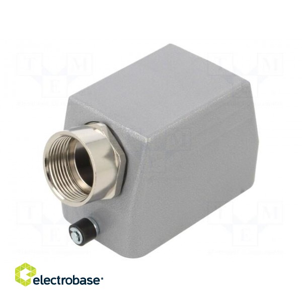 Enclosure: for HDC connectors | EPIC H-B | size H-B 10 | M25 | angled image 1
