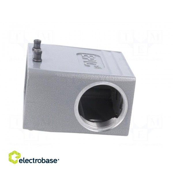 Enclosure: for HDC connectors | EPIC H-B | size H-B 10 | M32 | angled image 3