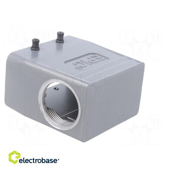 Enclosure: for HDC connectors | EPIC H-B | size H-B 10 | M32 | angled image 4