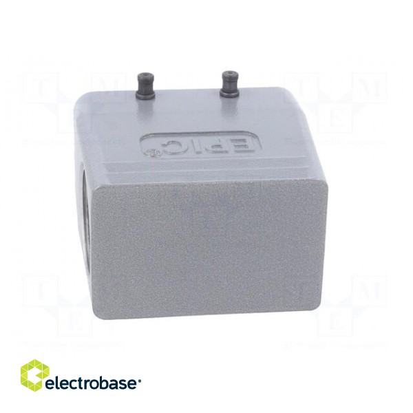 Enclosure: for HDC connectors | EPIC H-B | size H-B 10 | M32 | angled image 5