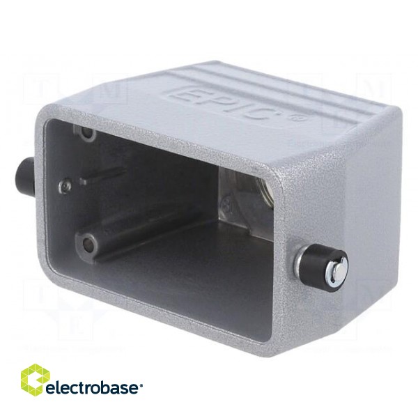 Enclosure: for HDC connectors | EPIC H-B | size H-B 10 | PG16 фото 1