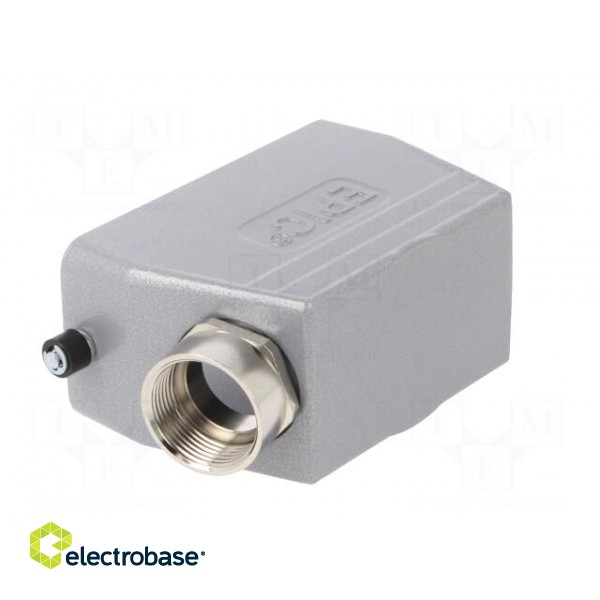 Enclosure: for HDC connectors | EPIC H-B | size H-B 16 | M25 | angled фото 4