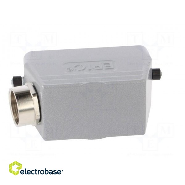 Enclosure: for HDC connectors | EPIC H-B | size H-B 16 | M25 | angled фото 5