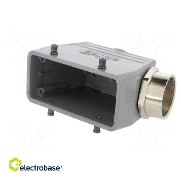 Enclosure: for HDC connectors | EPIC H-B | size H-B 16 | M32 | angled image 2