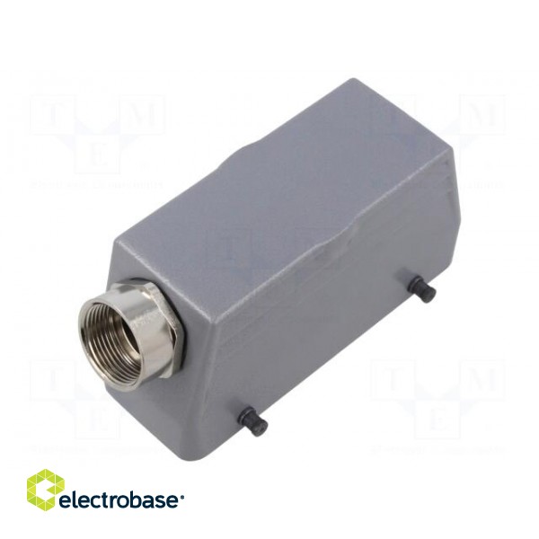 Enclosure: for HDC connectors | EPIC H-B | size H-B 24 | M25 | angled image 1