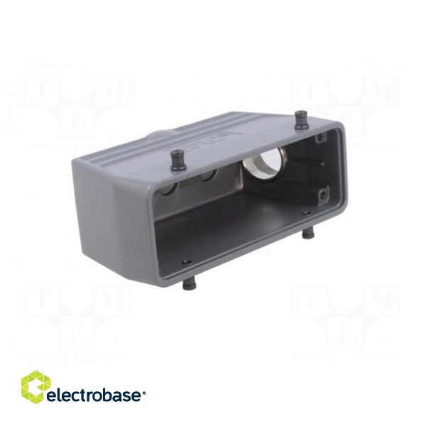 Enclosure: for HDC connectors | EPIC H-B | size H-B 24 | M25 | angled image 8