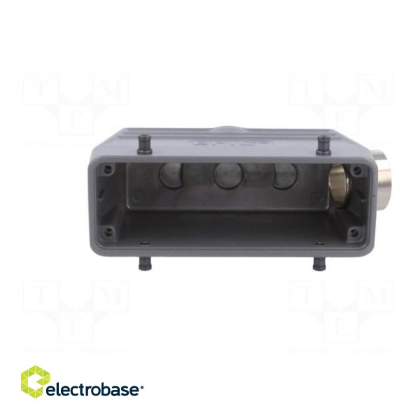 Enclosure: for HDC connectors | EPIC H-B | size H-B 24 | M25 | angled image 9