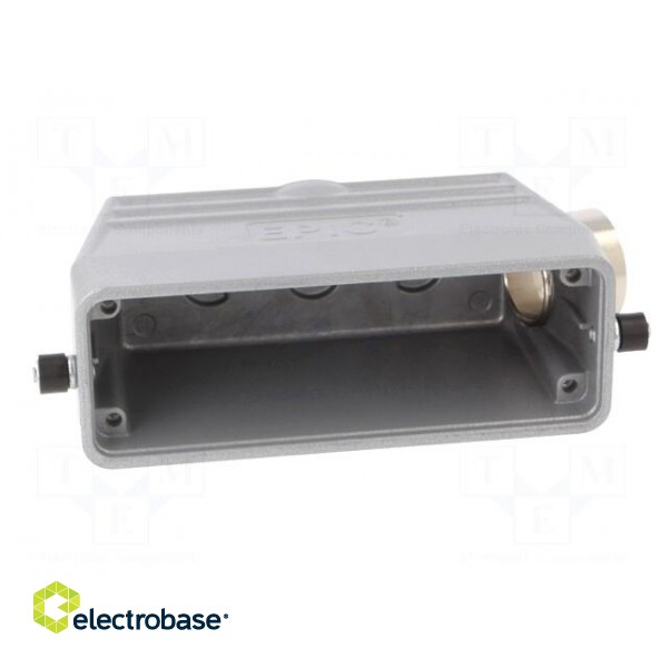 Enclosure: for HDC connectors | EPIC H-B | size H-B 24 | M25 | angled фото 9