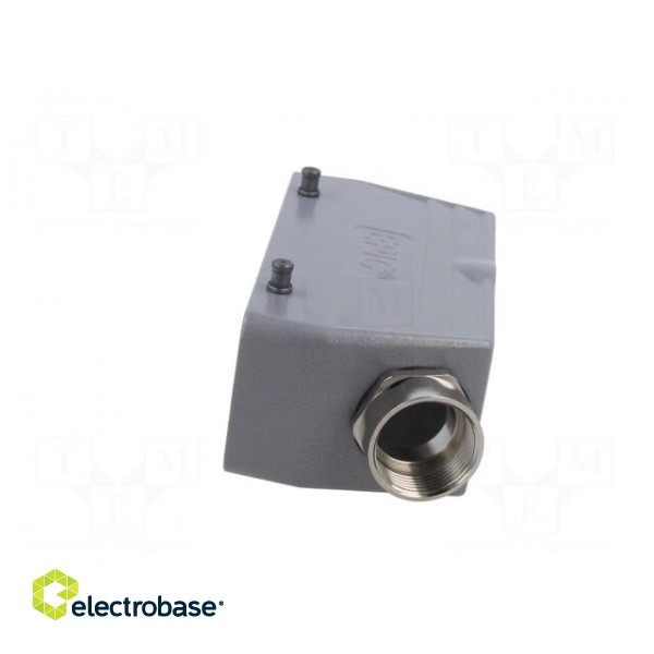 Enclosure: for HDC connectors | EPIC H-B | size H-B 24 | M25 | angled image 3