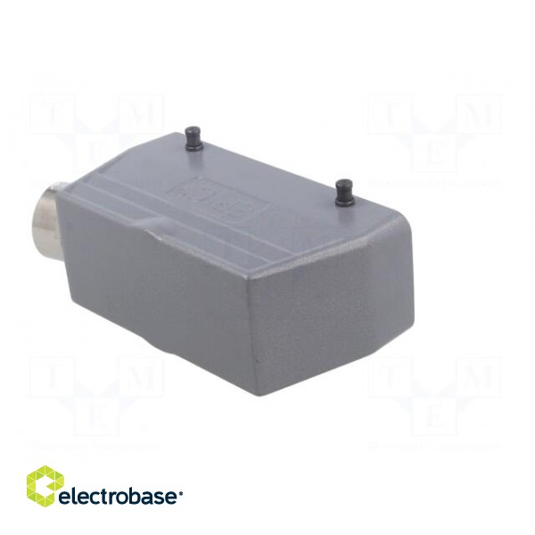Enclosure: for HDC connectors | EPIC H-B | size H-B 24 | M25 | angled фото 6