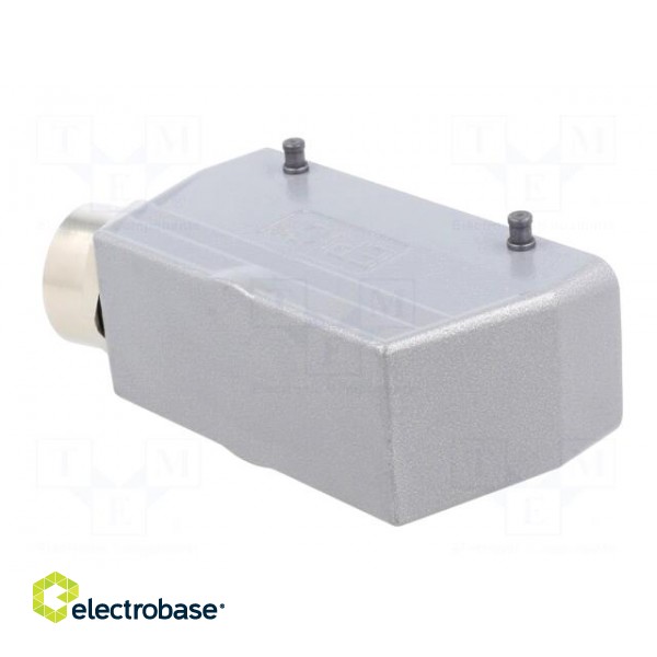 Enclosure: for HDC connectors | EPIC H-B | size H-B 24 | M32 | angled фото 6