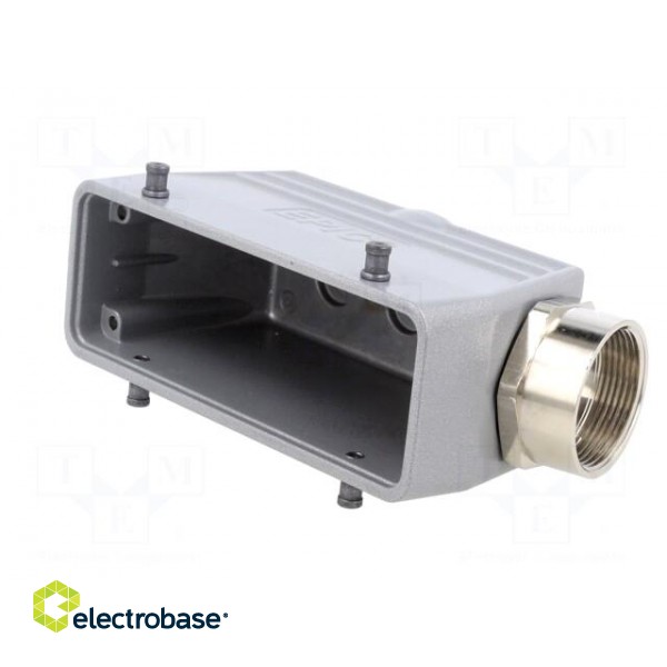 Enclosure: for HDC connectors | EPIC H-B | size H-B 24 | M32 | angled фото 2