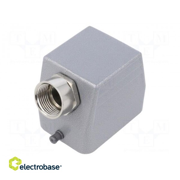 Enclosure: for HDC connectors | EPIC H-B | size H-B 6 | with flange