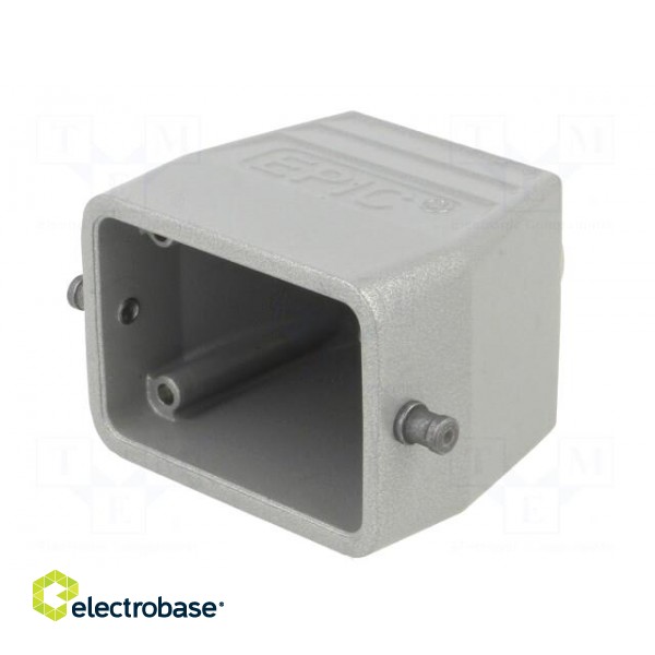 Enclosure: for HDC connectors | EPIC H-B | size H-B 6 | with flange фото 2