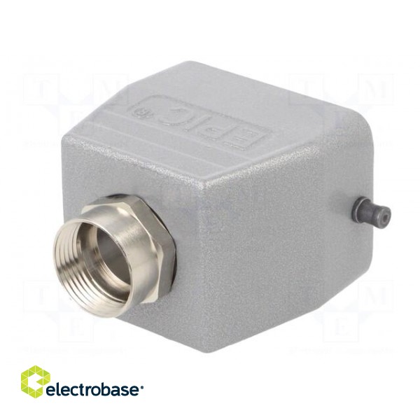 Enclosure: for HDC connectors | EPIC H-B | size H-B 6 | with flange фото 6