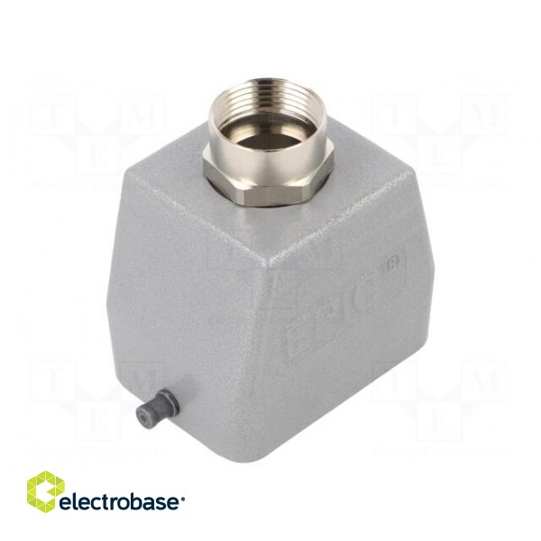 Enclosure: for HDC connectors | EPIC H-B | size H-B 6 | with flange image 1