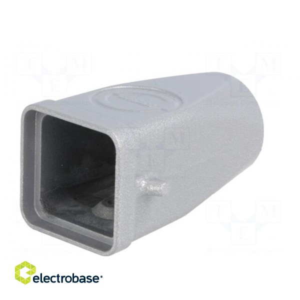 Enclosure: for HDC connectors | EPIC | size H-A 3 | M20 | 21x21mm фото 2