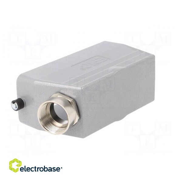 Enclosure: for HDC connectors | EPIC H-B | size H-B 24 | M25 | angled image 4