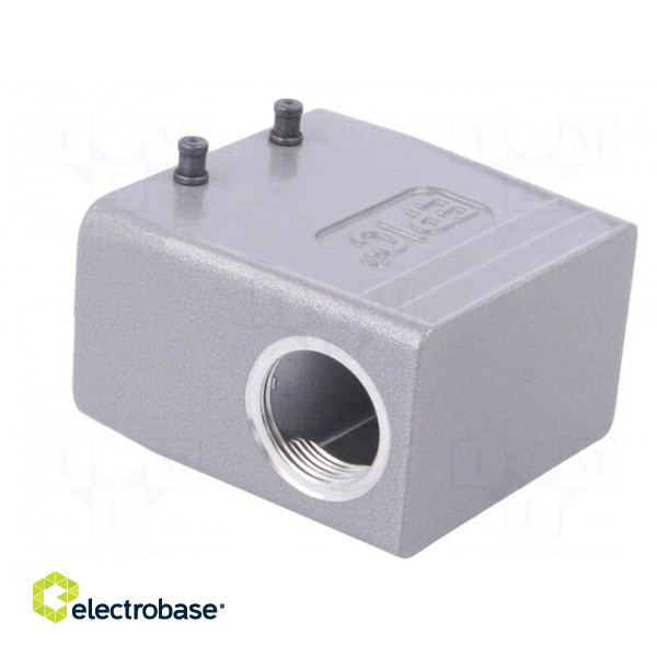 Enclosure: for HDC connectors | EPIC H-B | size H-B 10 | M25 | angled image 4
