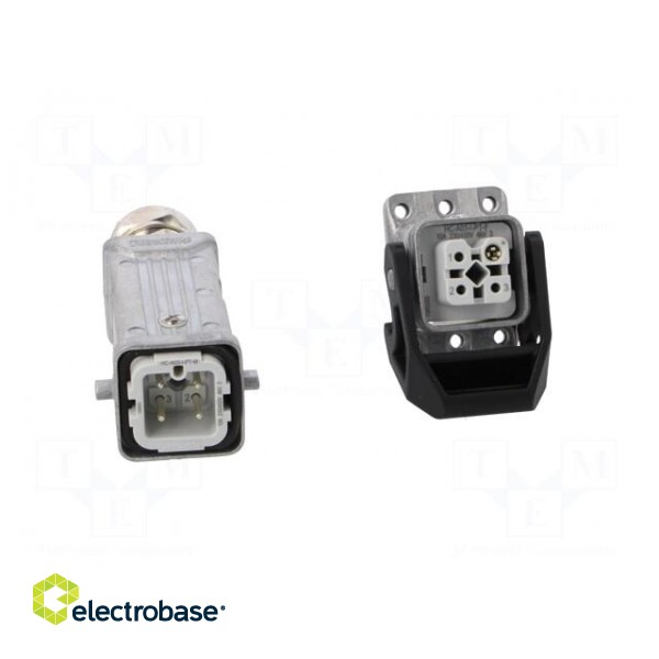 Connector: HDC | male + female | Pitch: 1x screw (21x21mm) | 230V image 9