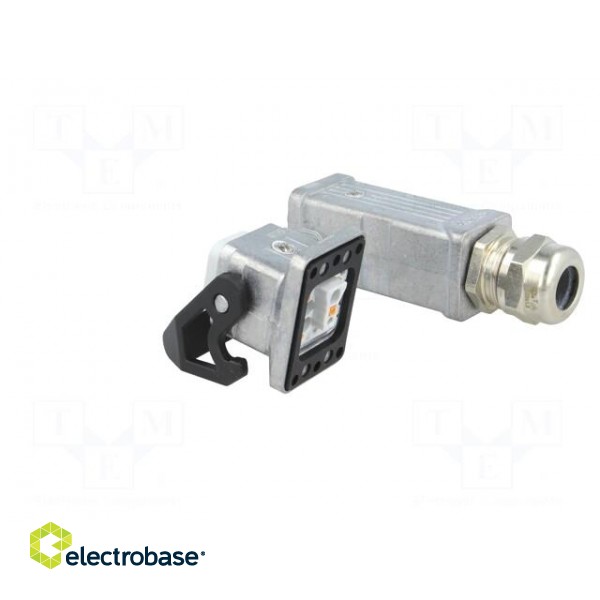 Connector: HDC | male + female | Pitch: 1x screw (21x21mm) | 230V image 4