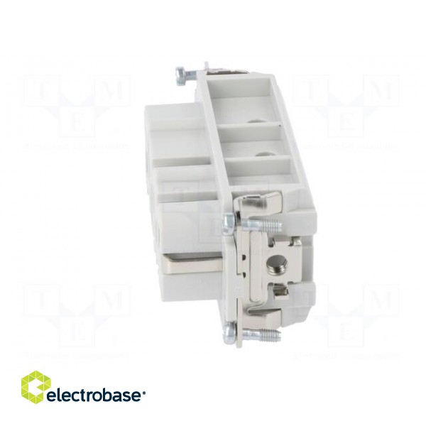 Connector: rectangular | female | 400V | 41A | PIN: 6 | Layout: 6+PE image 3