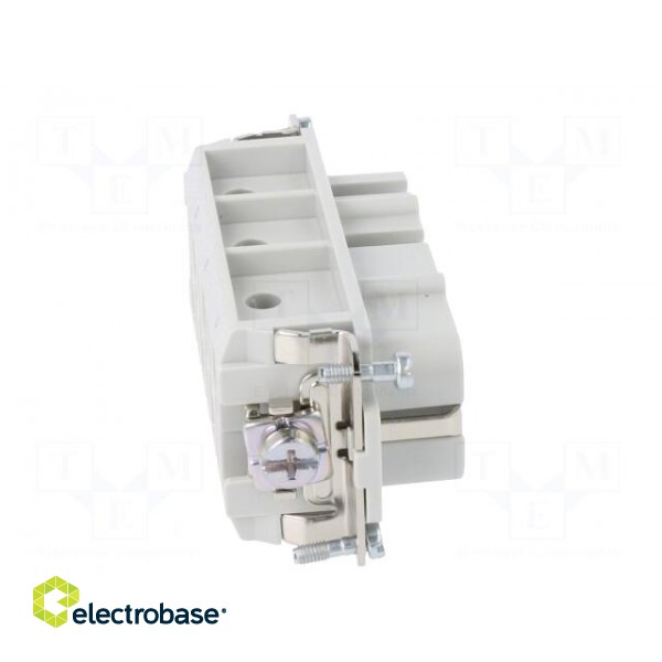 Connector: rectangular | female | Pitch: 77,5x27mm | 400V | 41A | PIN: 6 image 7