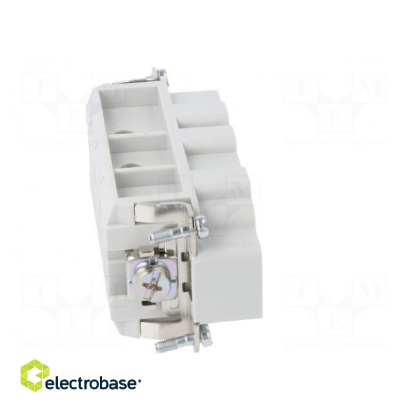 Connector: rectangular | male | 400V | 41A | PIN: 6 | Layout: 6+PE image 7