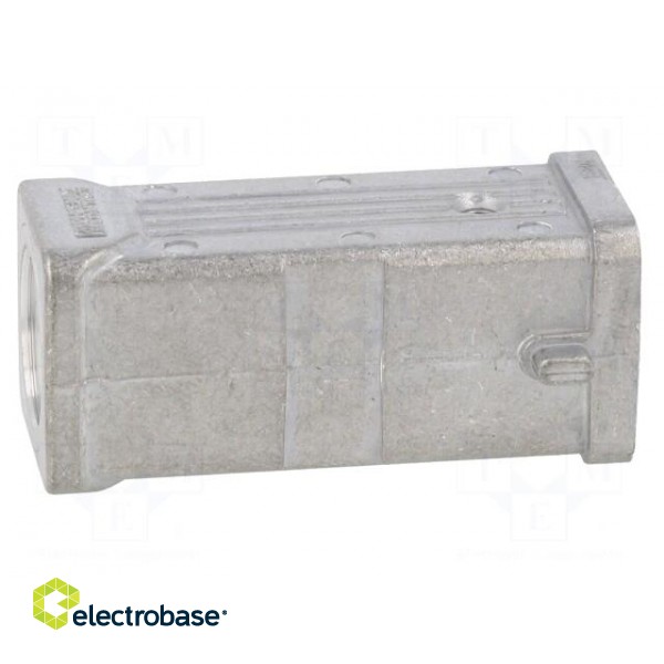Enclosure: for HDC connectors | straight | for cable | PG11 | size A3 image 7