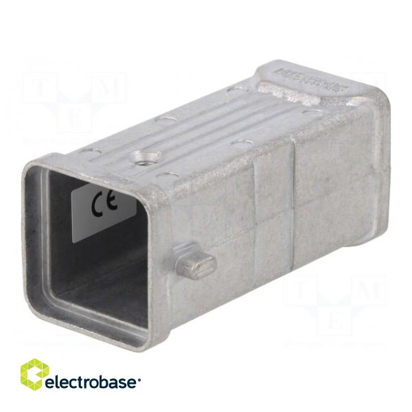 Enclosure: for HDC connectors | straight | for cable | PG11 | size A3 фото 1