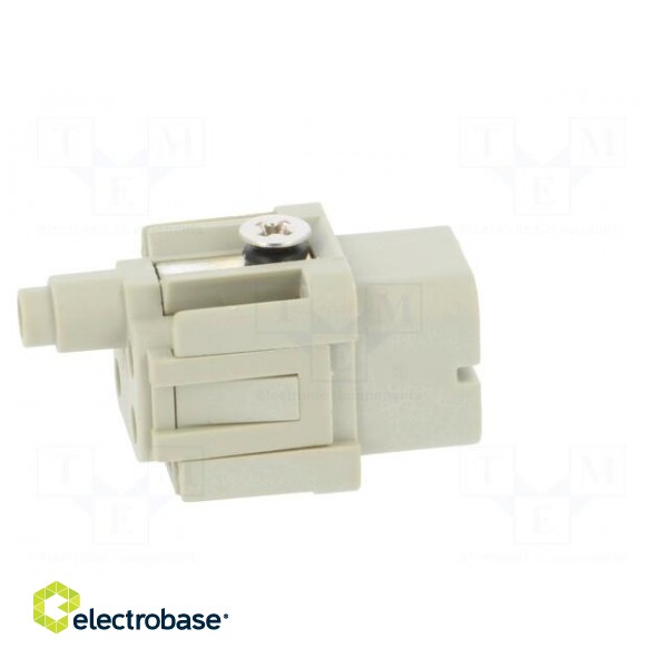 Connector: HDC | female | HDC | PIN: 5 | 4+PE | size 1 | 10A | 250V image 7