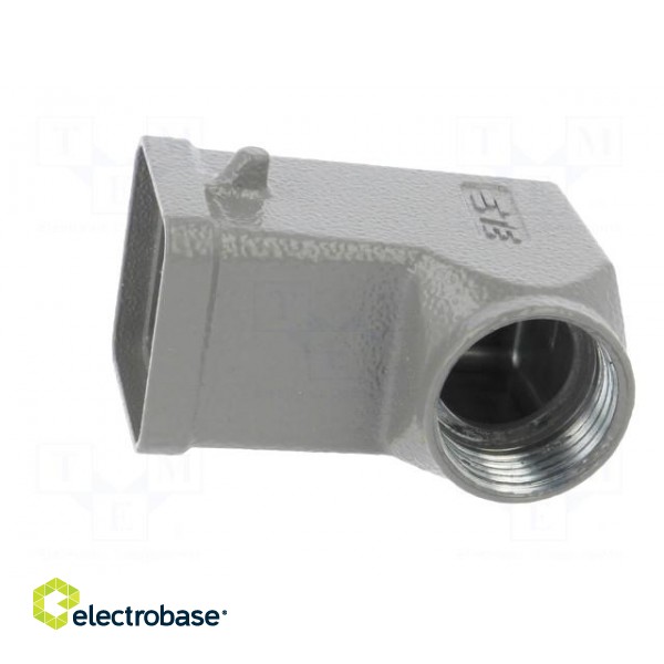Enclosure: for HDC connectors | HDC | size 1 | Locking: for latch фото 3