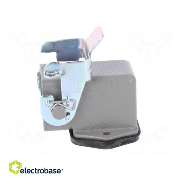 Enclosure: for HDC connectors | HDC | size 1 | Locking: with latch image 3