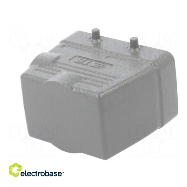 Enclosure: for HDC connectors | HDC | size 4 | M25 | for cable | angled image 6