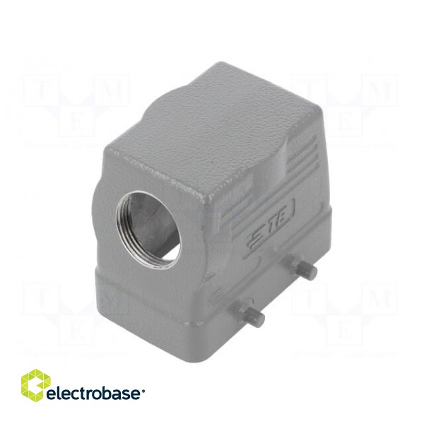 Enclosure: for HDC connectors | HDC | size 4 | M25 | for cable | angled image 1