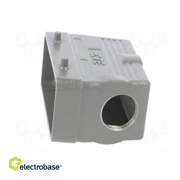 Enclosure: for HDC connectors | HDC | size 6 | M25 | Pitch: 77,5x27mm image 3