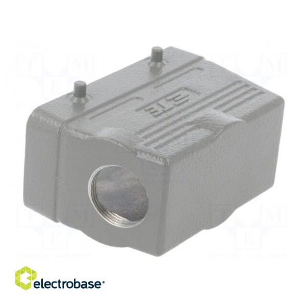 Enclosure: for HDC connectors | HDC | size 6 | M25 | for cable | angled image 4