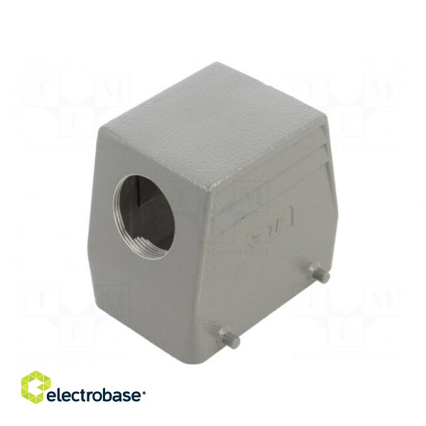 Enclosure: for HDC connectors | HDC | size 7 (2 x 5) | M32 | angled image 1