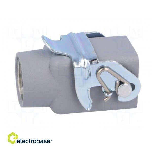 Enclosure: for HDC connectors | HTS | size 1 | Locking: with latch image 7