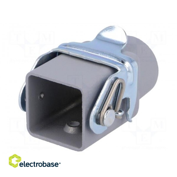 Enclosure: for HDC connectors | HTS | size 1 | Locking: with latch image 1