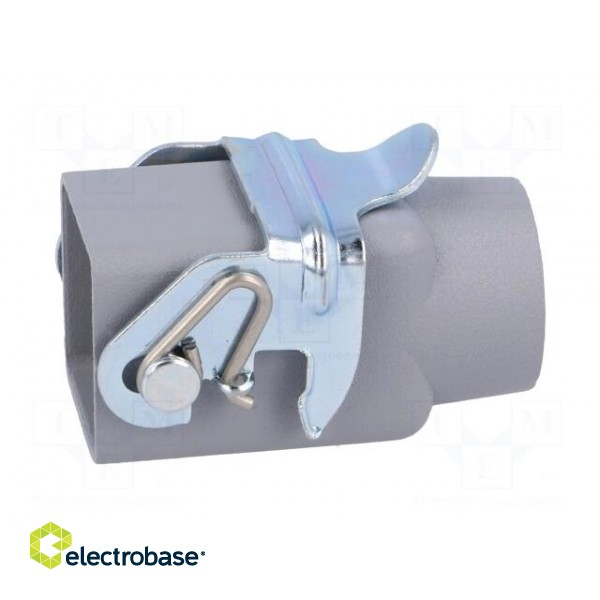 Enclosure: for HDC connectors | HTS | size 1 | Locking: with latch image 3